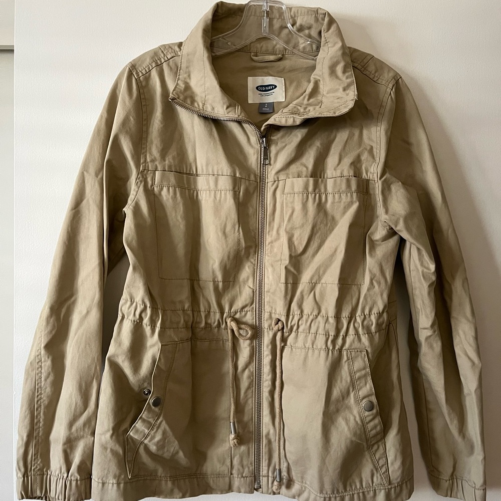 Old Navy Khaki Utility Jacket Size S